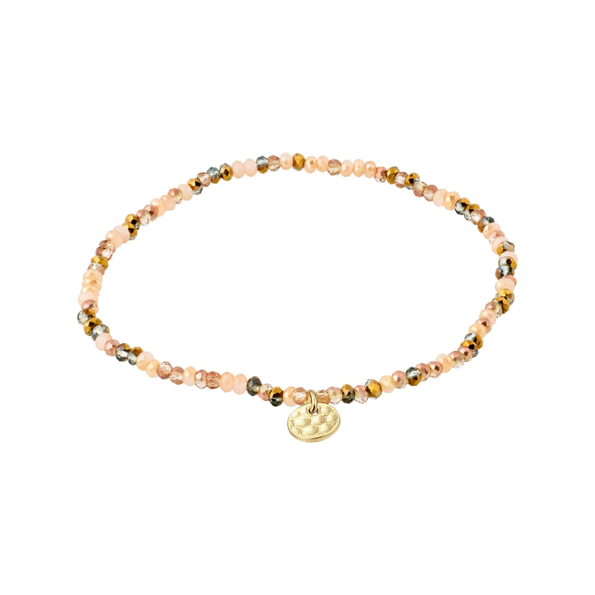 PILGRIM INDIE BRACELET BROWN MIX