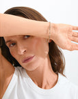 PILGRIM INDIE BRACELET BROWN MIX