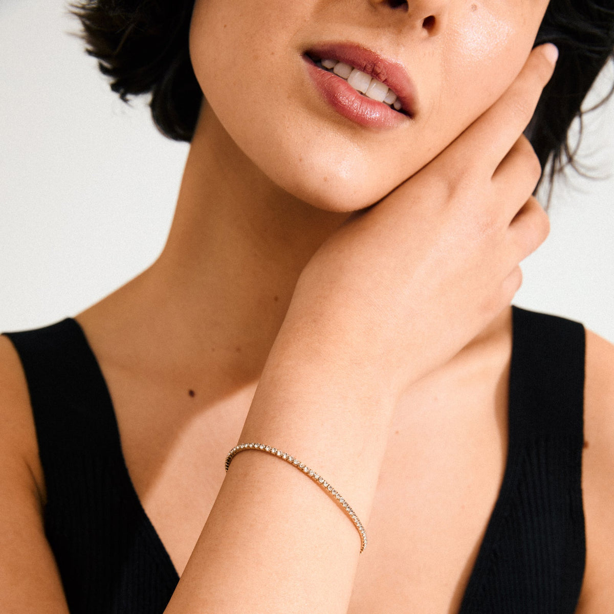 PILGRIM ARASH CRYSTAL BRACELET GOLD
