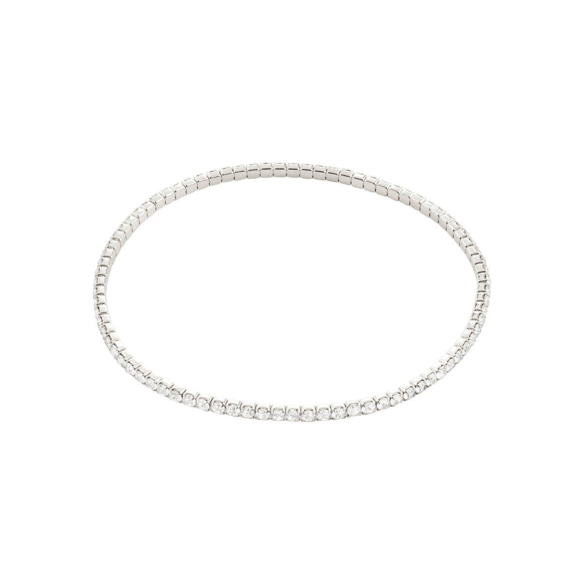 PILGRIM ARASH CRYSTAL BRACELET SILVER