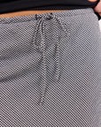 AMONG THE BRAVE SUMMIT GINGHAM TIE WAIST BIAS MAXI SKIRT