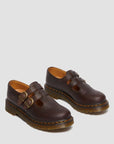 DR MARTENS 8065 MARY JANE DARK BROWN CRAZY HORSE