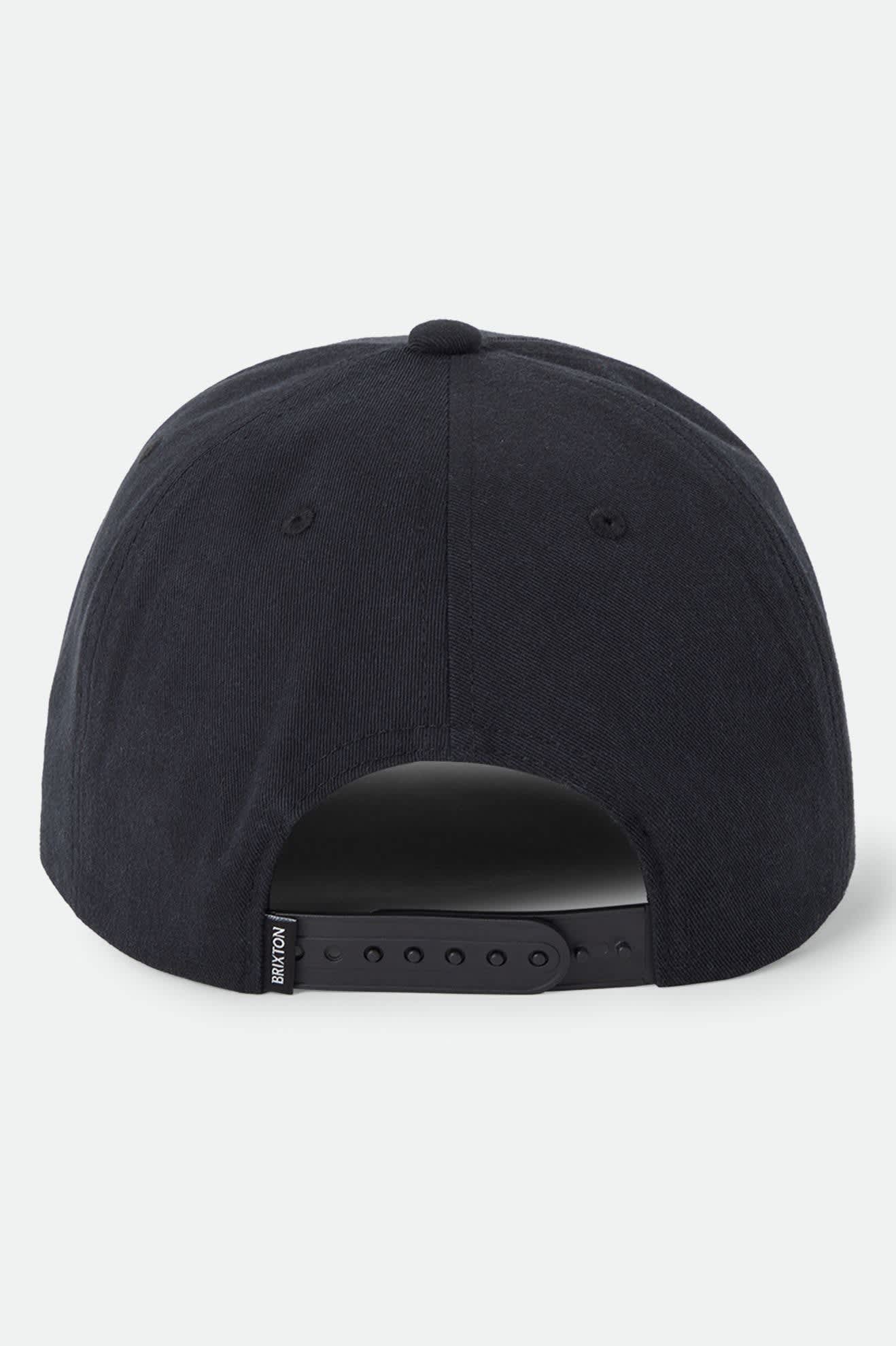 BRIXTON EWING SNAPBACK - BLACK