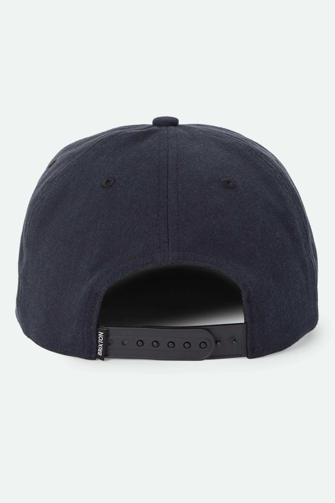 BRIXTON COVALL SNAPBACK - BLACK