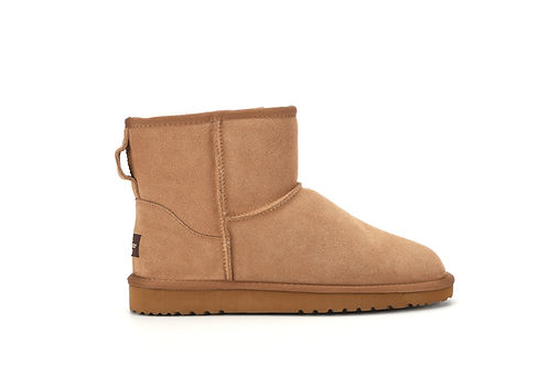 KIWIGEAR SHEEPSKIN MENS MINI BOOT
