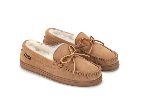 KIWIGEAR SHEEPSKIN TARANAKI MENS MOCCASINS