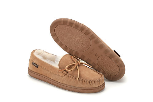 KIWIGEAR SHEEPSKIN TARANAKI MENS MOCCASINS