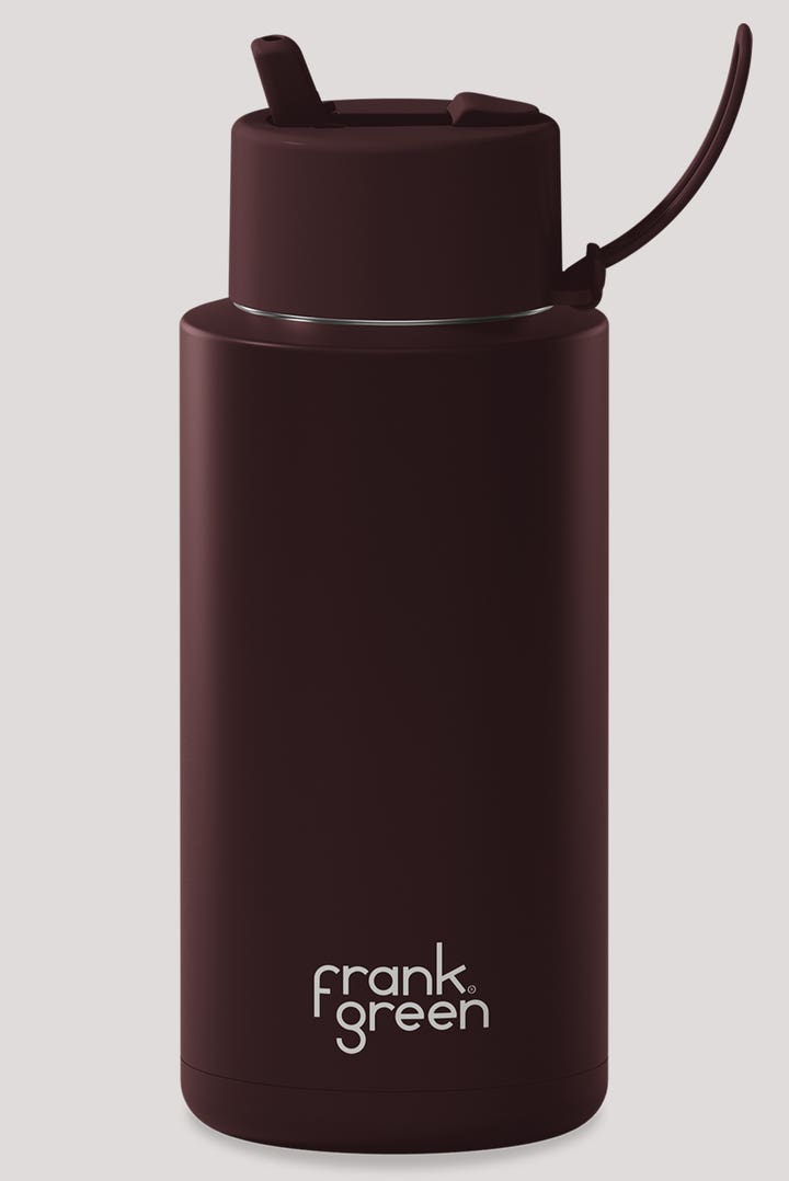 FRANK GREEN 34OZ STAINLESS STEEL CERAMIC REUSABLE BOTTLE