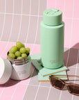 FRANK GREEN 34OZ STAINLESS STEEL CERAMIC REUSABLE BOTTLE