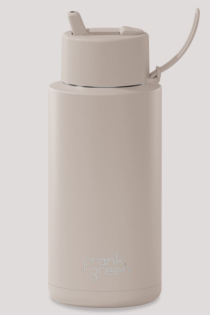 FRANK GREEN 34OZ STAINLESS STEEL CERAMIC REUSABLE BOTTLE
