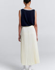 KAREN WALKER SUNRAY PLEATED SKIRT