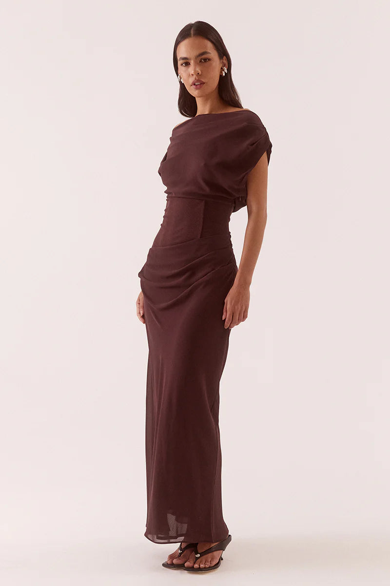 SOVERE ADA OFF SHOULDER DRESS