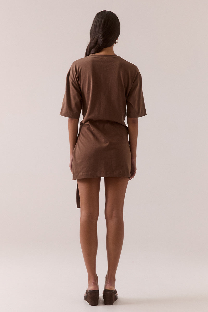 SOVERE DELANI TEE DRESS