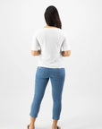 VASSALLI BOAT NECK TOP