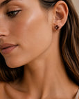 DYRBERG/KERN CRAZE EARRING SG BROWN