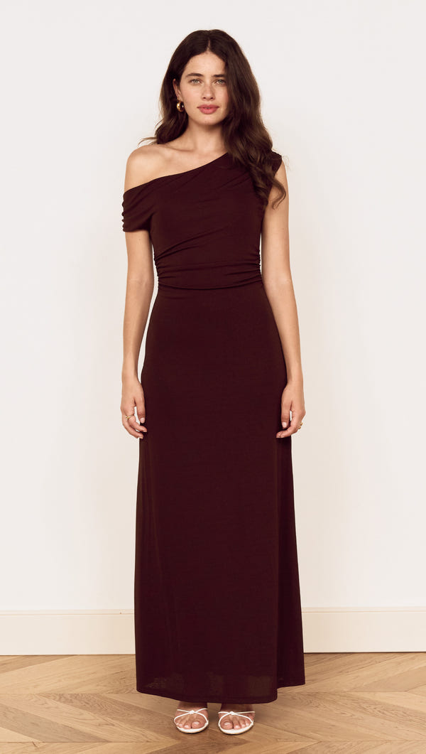 MINK PINK ASTER MESH MIDI DRESS