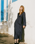 AUGUSTE SIDNEY MIDI DRESS