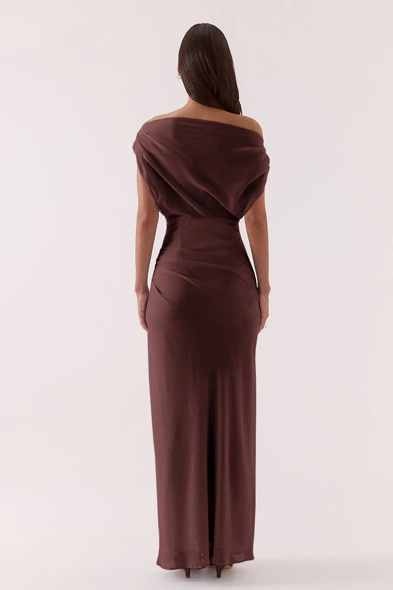 SOVERE ADA OFF SHOULDER DRESS