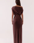SOVERE ADA OFF SHOULDER DRESS