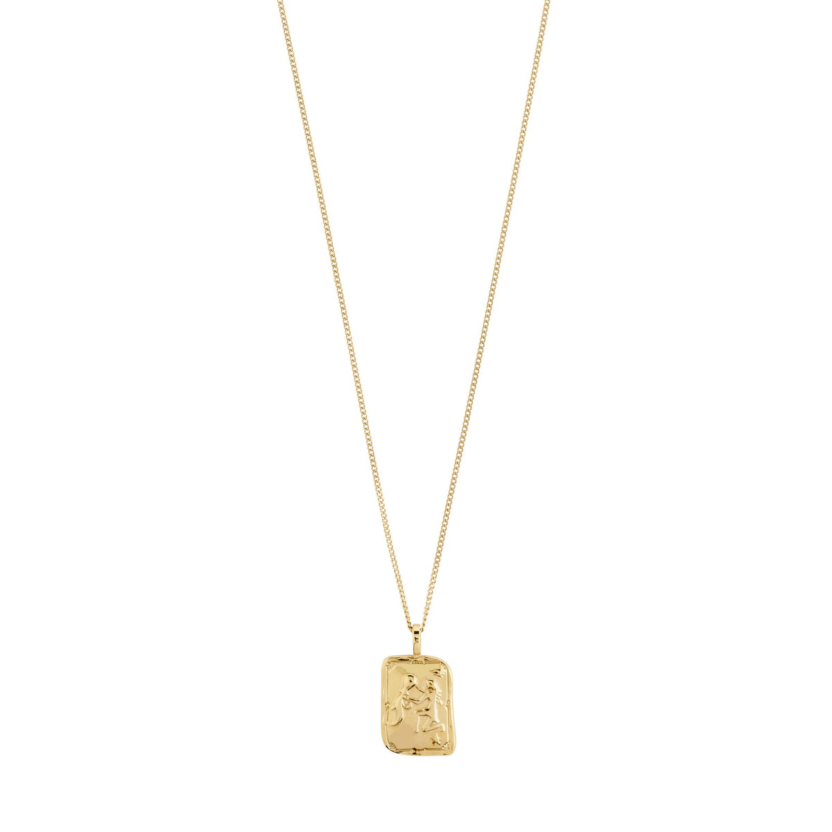 PILGRIM AQUARIUS ZODIAC SIGN GOLD PLATED