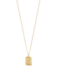 PILGRIM AQUARIUS ZODIAC SIGN GOLD PLATED