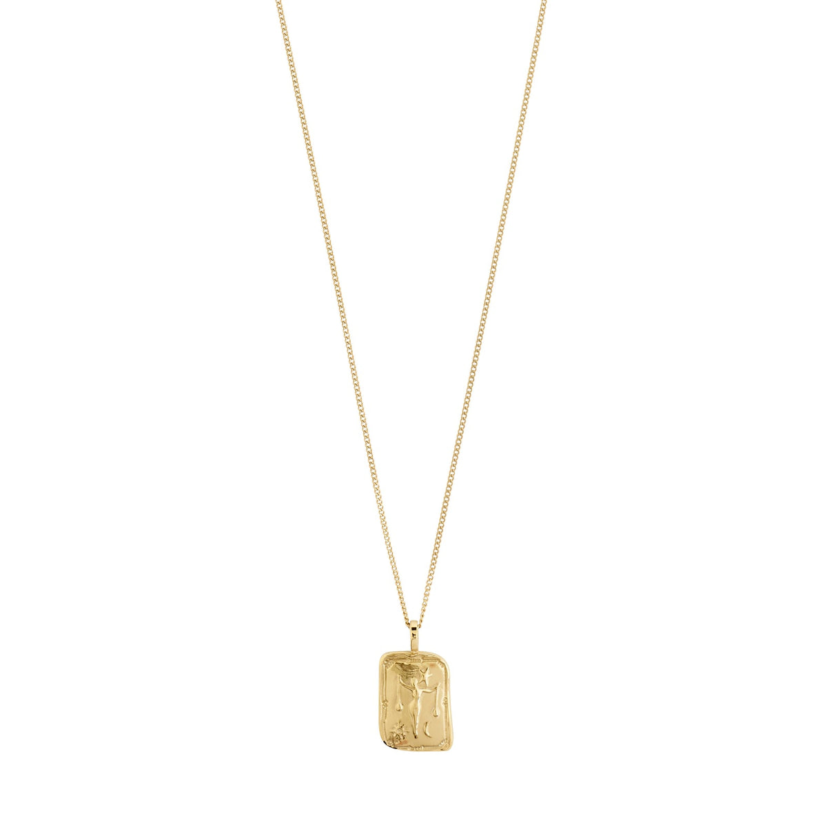 PILGRIM LIBRA ZODIAC NECKLACE GOLD PLATED