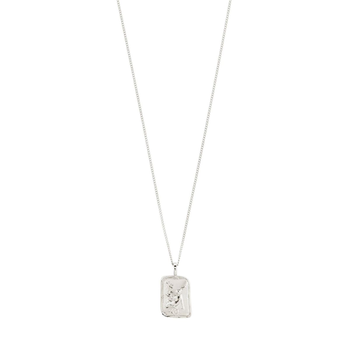 PILGRIM VIRGO ZODIAC NECKLACE SILVER PLATED