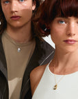 PILGRIM VIRGO ZODIAC NECKLACE SILVER PLATED