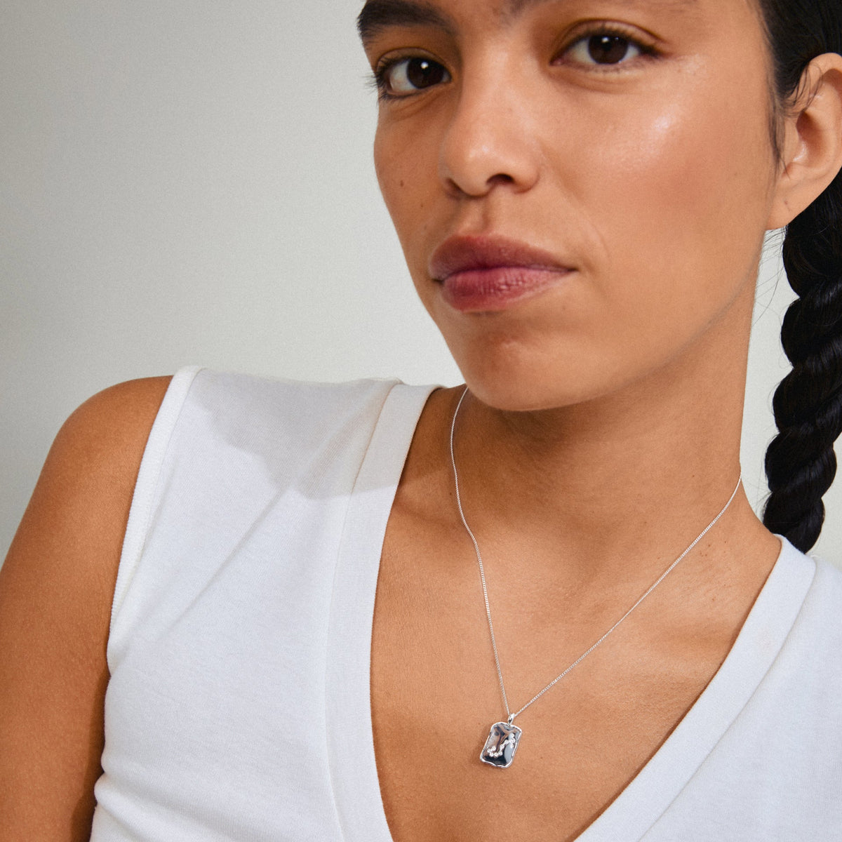 PILGRIM SCORPIO ZODIAC NECKLACE SILVER PLATED