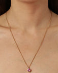 DYRBERG/KERN ETTE NECKLACE ROSE