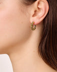 DYRBERG/KERN RAQUEL EARRING SG BROWN