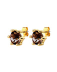 DYRBERG/KERN CRAZE EARRING SG BROWN