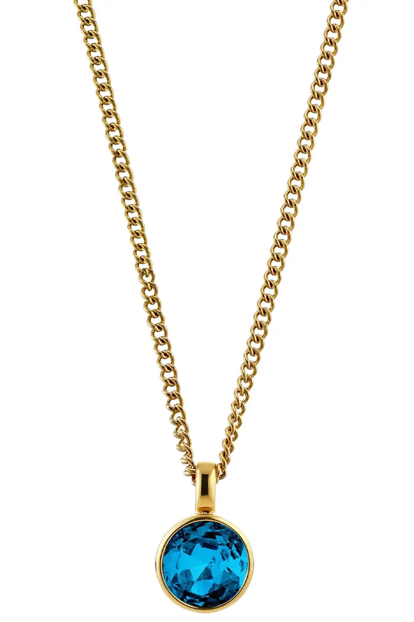 DYRBERG/KERN ETTE NECKLACE PETROL