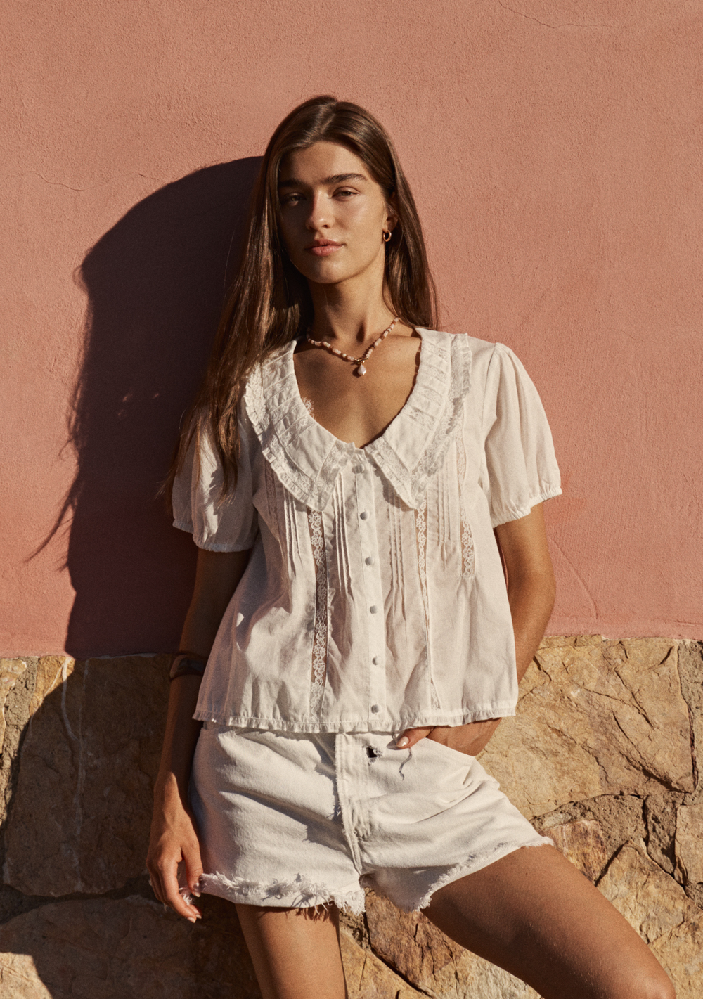 AUGUSTE VIOLETTE BLOUSE