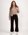 VASSALLI DAILY CORD STRAIGHT LEG ANKLE GRAZER PANT