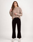 VASSALLI DAILY CORD STRAIGHT LEG ANKLE GRAZER PANT