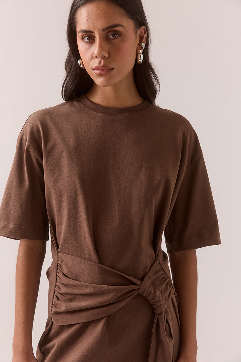 SOVERE DELANI TEE DRESS