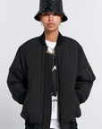 KAREN WALKER QUILTED BOMBER JACKET