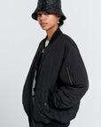 KAREN WALKER QUILTED BOMBER JACKET