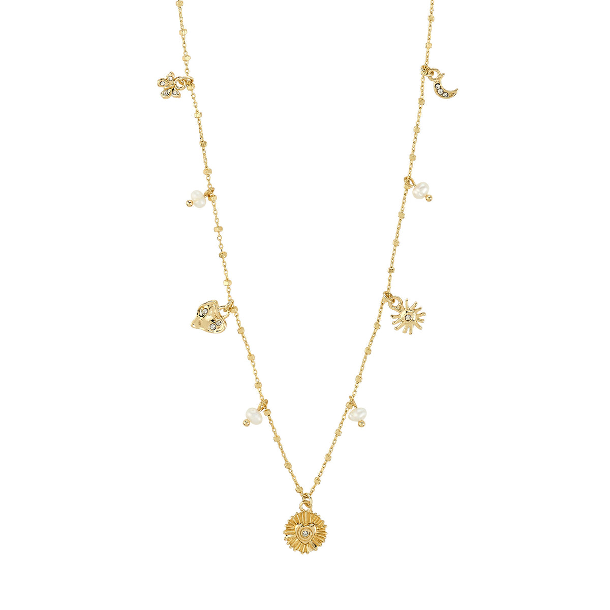 PILGRIM MYLAN NECKLACE GOLD