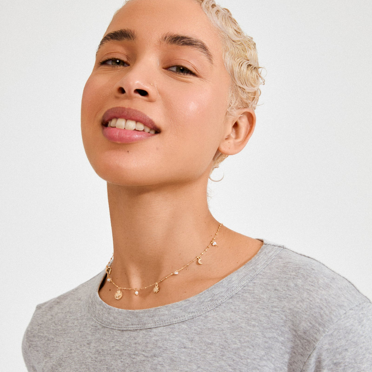 PILGRIM MYLAN NECKLACE GOLD