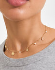 PILGRIM MYLAN NECKLACE GOLD