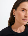 PILGRIM CLEMENTINE PI EARRINGS ROSE GOLD
