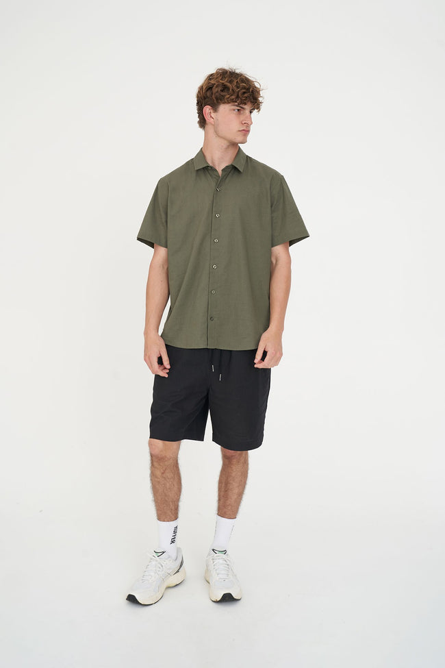 HUFFER LIN-IN SS SHIRT