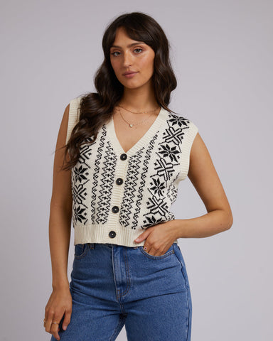 ALL ABOUT EVE FLEETWOOD KNIT VEST