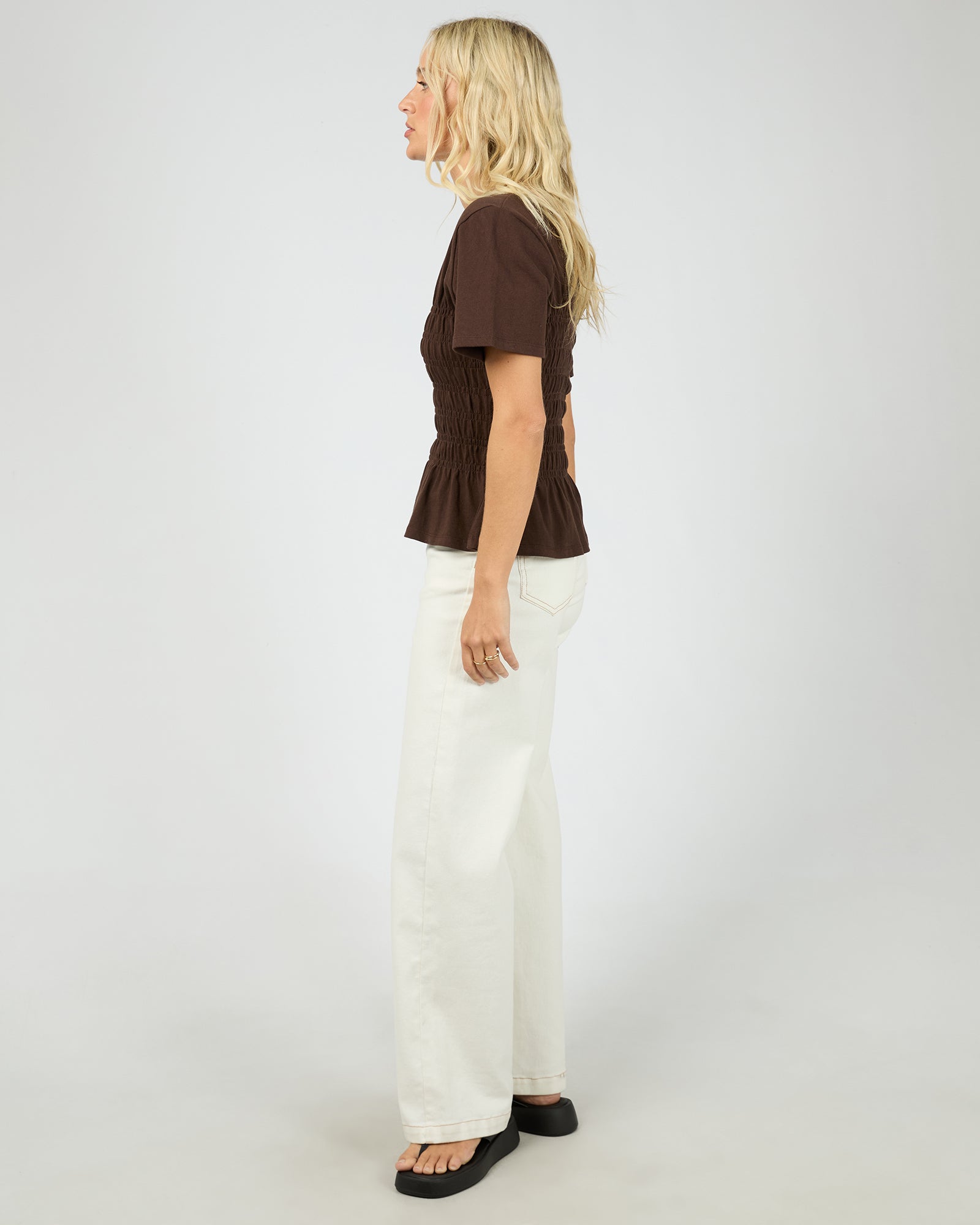 ALL ABOUT EVE LIPA RUCHED TOP