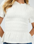 ALL ABOUT EVE LIPA RUCHED TOP