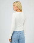 ALL ABOUT EVE TARNI KNIT TOP