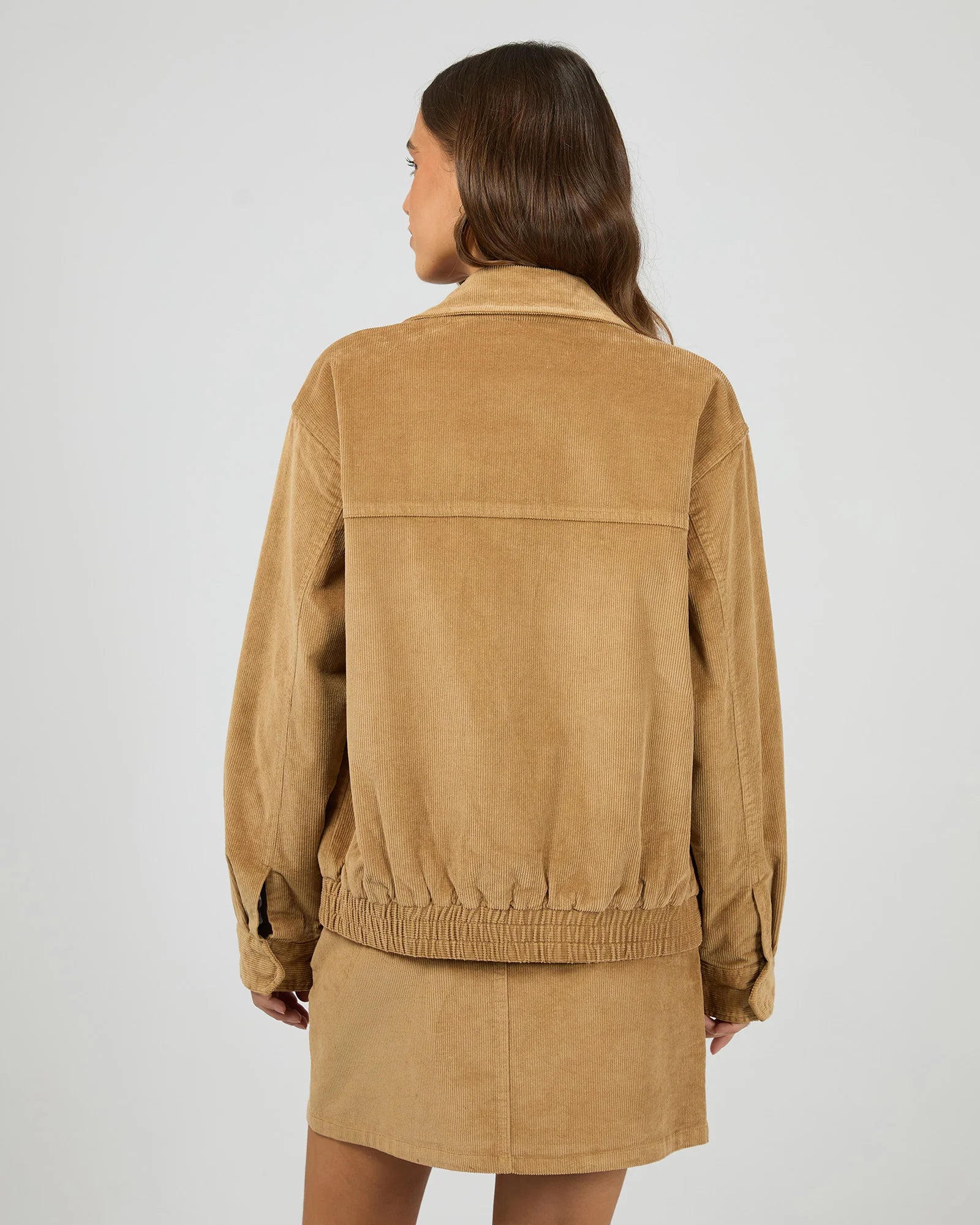 ALL ABOUT EVE BAMBI CORD BOMBER