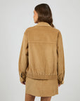 ALL ABOUT EVE BAMBI CORD BOMBER